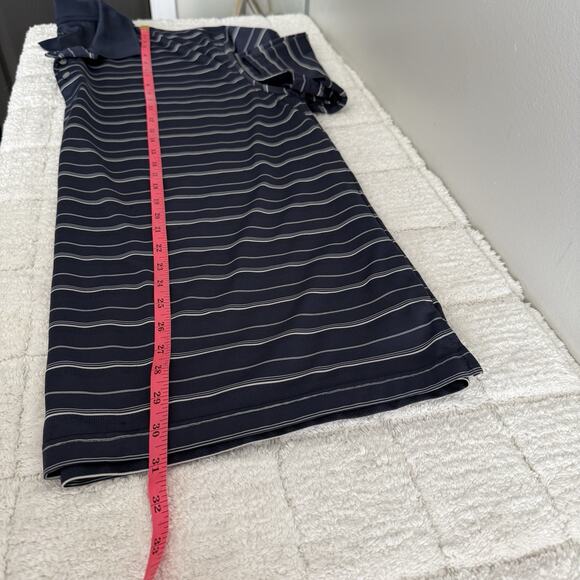 PGA Tour Men's Blue Striped Polo Sz XXL Athleisure Casual Basic Essential Basic - Picture 12 of 14